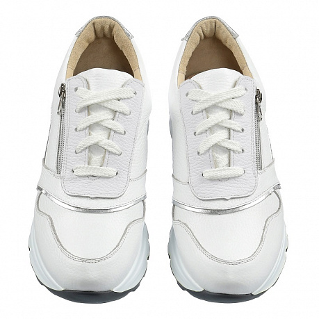 Кроссовки Dr. Spektor женские 26K4005-K белый/серебро. Изображение 2 из 3